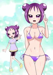 どれみちゃんと同じ髪型にしてみたおんぷちゃん（成人向け）