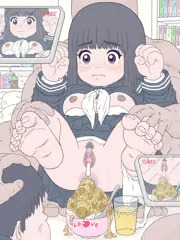 生徒会長のうんこでズルぐそぶっかけメシ