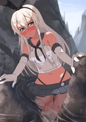 こっそりおしっこ島風ちゃん