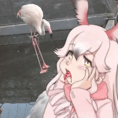 フラミンゴミルク