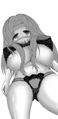 下着の女の子。