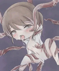 触手の餌食に