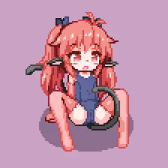 犱羽ちゃん尻尾でひとりえっち