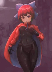 赤蛮奇 塗り実験
