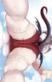 体操着ハルナ（真下から）