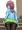 階段チラ
