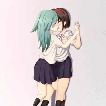 百合キス