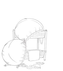 落描き