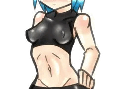 タイツおっぱい（日焼け差分有り）