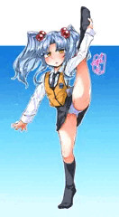 ルリルリI字バランス