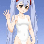 劇ルリ 白水着