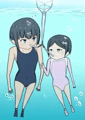 水の中で二人2