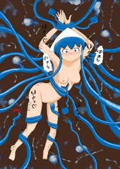 イカ娘ちゃん触手責め