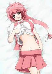 全身ピンクな癒し系