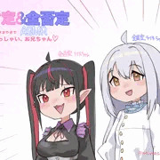 『天使と悪魔のささやき』イラスト