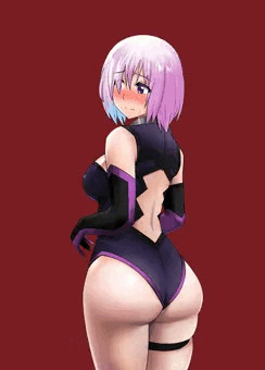 後輩のお尻
