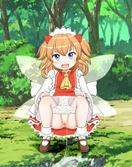 サニーミルクたんの野外放尿(;^ω^)