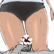 ブルマ見抜き視点絵の練習