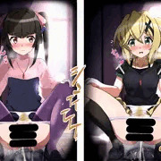 リク絵　（月読調/暁切歌　和式排泄）