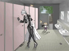メルブラ　リーズ失禁