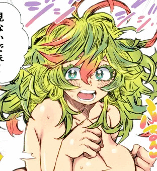 葉隠の透明化がバグった結果。イラスト追加。
