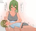男の子を飼い慣らす夕雲さん(27)