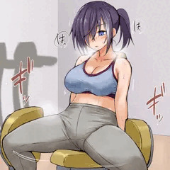 トレーニングウェアな乃永ちゃん