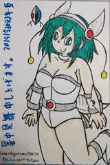 暑中見舞い申し上げます。（スター☆トゥインクルプリキュアの、羽衣ララ）