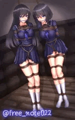 姉妹緊縛