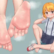 制服裸足な結城晴