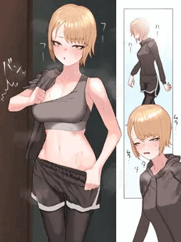 運動したらムラムラする女の子