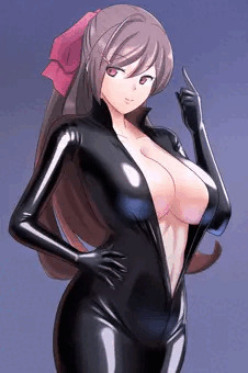 ラバースーツ間宮さん
