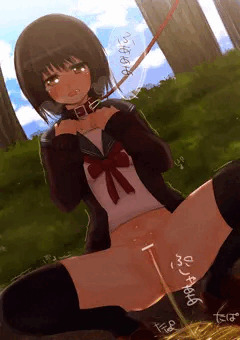 野外おしっこ