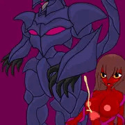 魔甲竜の魔触装甲機神とふたなり