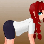 四つん這い