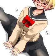 体がやわらかい女の子