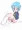 青髪ボーイッシュちゃん