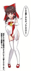前掛け霊夢ちゃん