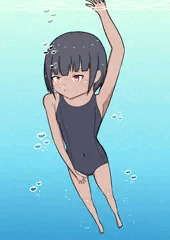 上がってくる娘