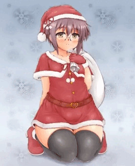 長門サンタからプレゼントをもらい隊