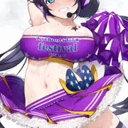 東條希さんのチアガールver