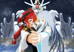 水星の魔女「スレッタ・マーキュリー＆Vtuber 薄荷爽凛」