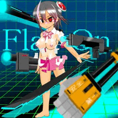 脱衣防衛システム弐（仮）　表紙絵制作中(ﾉ)´ω｀(ヾ)