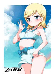 水着のみつきちゃん