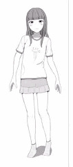 緑子ちゃんでトーン貼る練習【オリジナル】