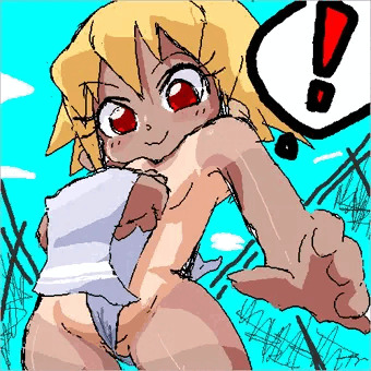 日焼けパイパンロリ少女