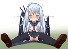 見つめる響ちゃん