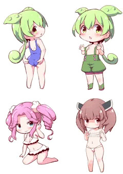 ちょいえちずんだもん達