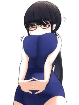 スク水装備・大田恵さん