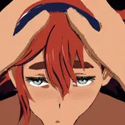 水星の魔女　スレッタ主観フェラGIF